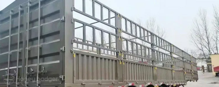 3 Axles 40ton Fence Semi Trailer