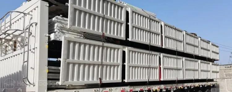 Utility Fence Cargo Truck Semi Trailer