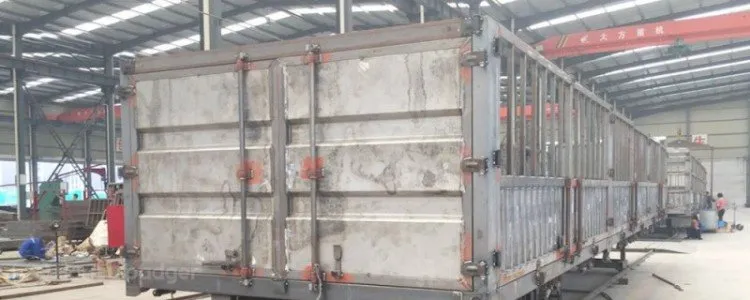 Utility Fence Cargo Truck Semi Trailer