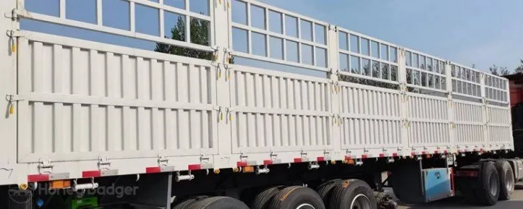 Animal/Vegetable/Log Transporting Fence Semi Trailer
