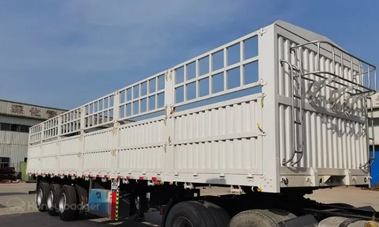 Animal/Vegetable/Log Transporting Fence Semi Trailer