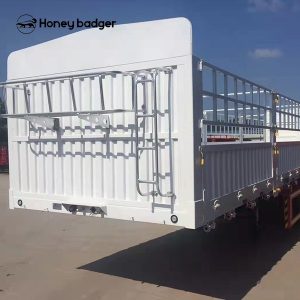 Animal/Vegetable/Log Transporting Fence Semi Trailer