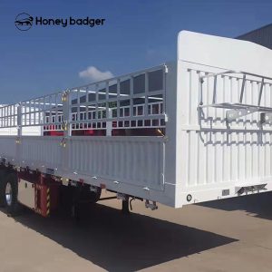 Utility Fence Cargo Truck Semi Trailer